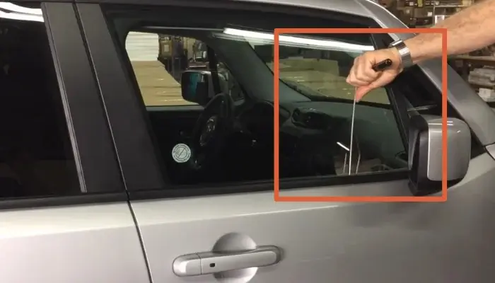 Use a Coat Hanger to unlock Jeep Cherokee Key Inside