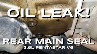 Jeep Wrangler Oil Leak between Engine And Transmission