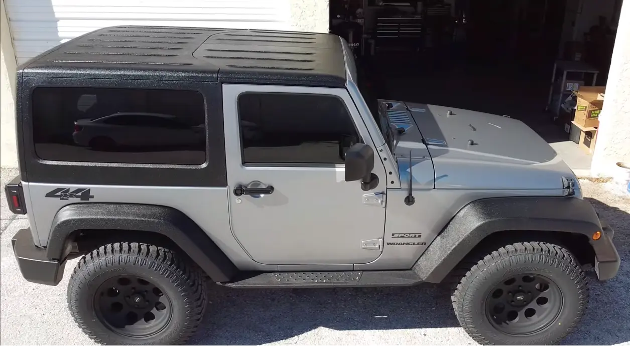 How Much to Paint Jeep Hardtop