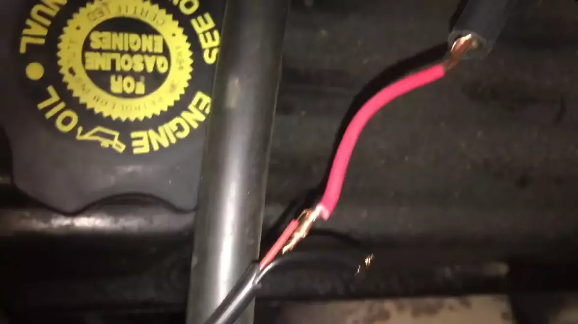 Loose connection in wiring harness
