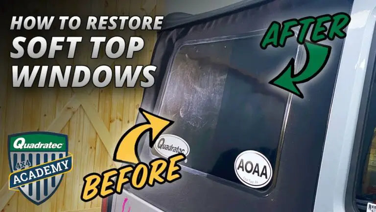 How to Clean Plastic Jeep Windows