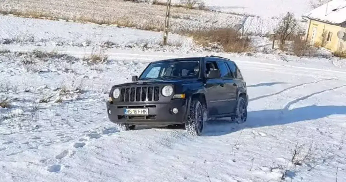 Driving a Jeep Patriot in Snow