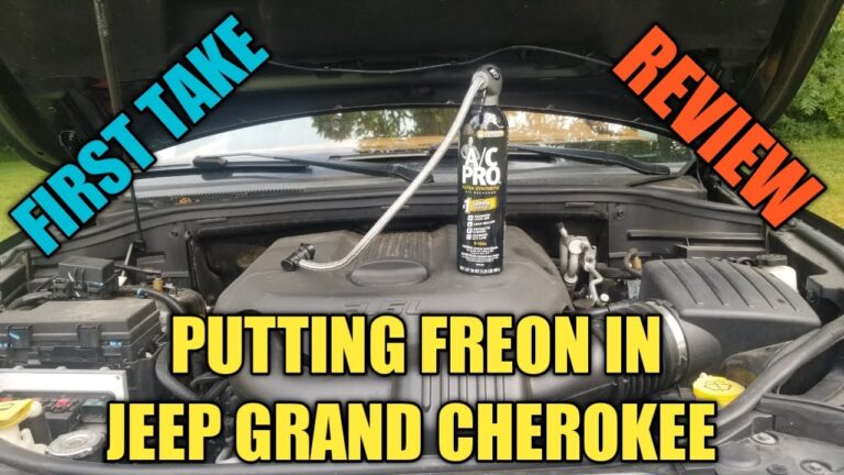 How Much Freon Does a Jeep Grand Cherokee Take