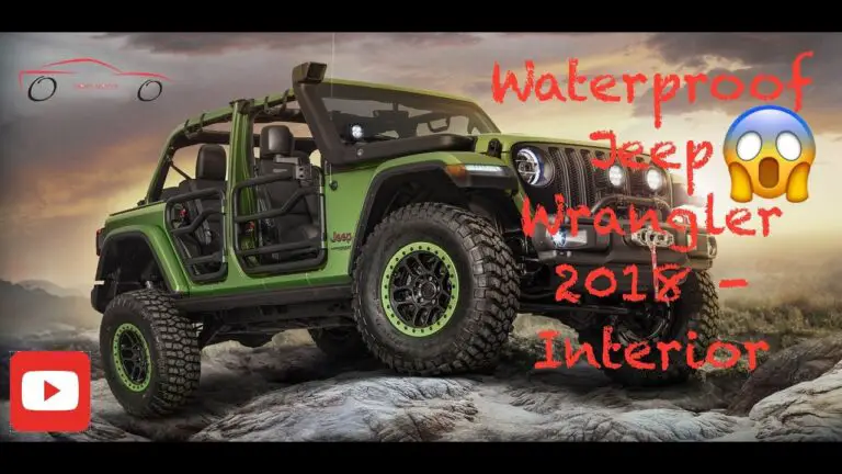 Are Jeep Wranglers Interior Waterproof