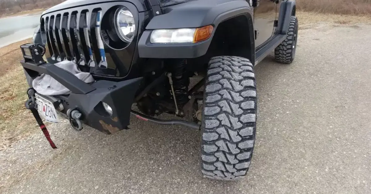 jeep wrangler front axel condition