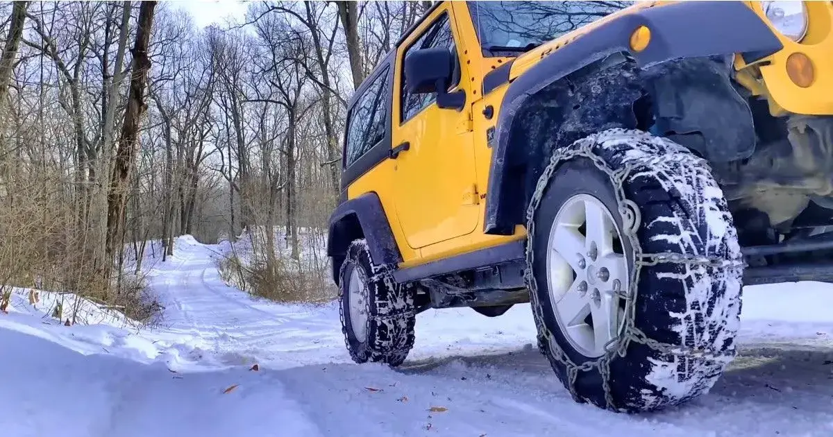 Jeep Wrangler Snow Chains