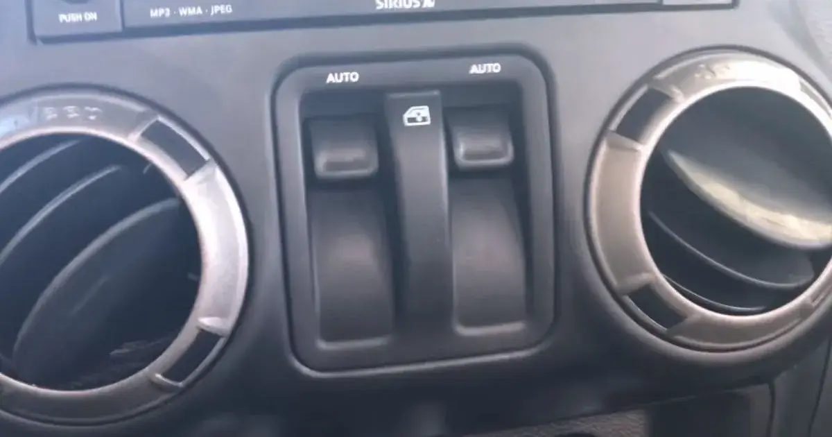 Jeep Wrangler Window Controls