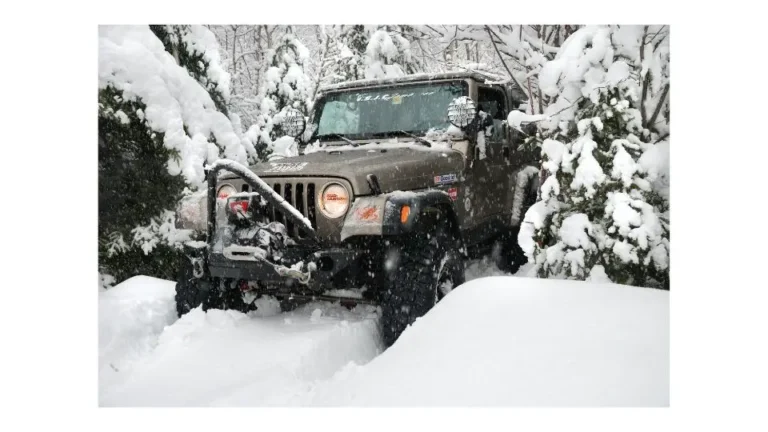 Jeep Wrangler 4H Or 4L for Snow