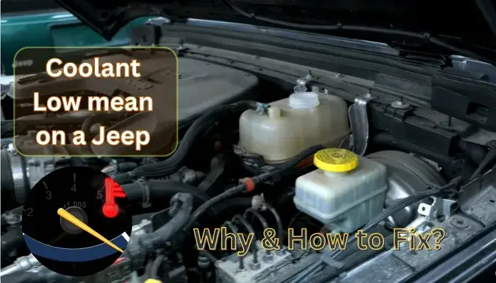 What does Coolant Low mean on a Jeep?