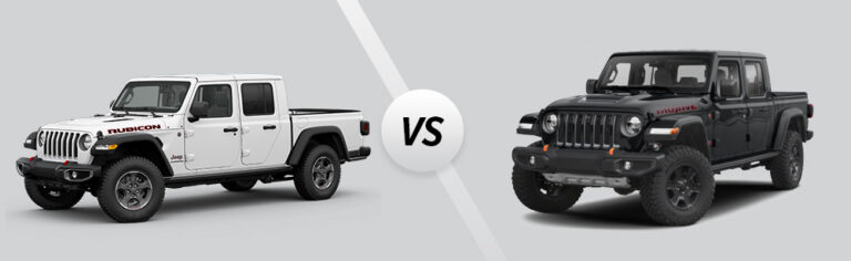 What is the Difference between Jeep Gladiator Rubicon And Mojave