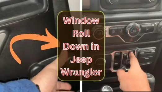 How to Roll down Windows in Jeep Wrangler