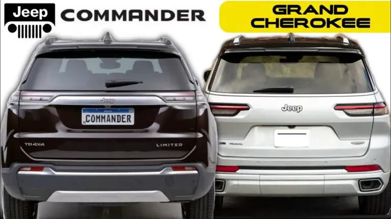 Jeep Commander Vs Grand Cherokee